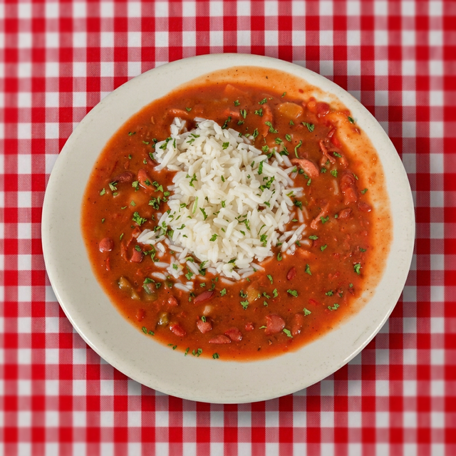 Red Beans & Rice.